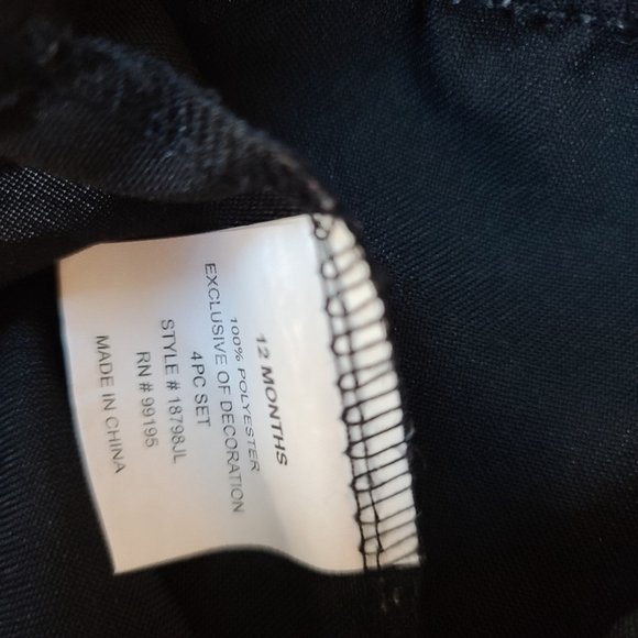 Boys 12M 4-Piece Outfit Vest, Pants, Shirt, Tie - Picture 11 of 13